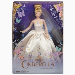 Disney Wedding Day Cinderella Doll. Mattel
